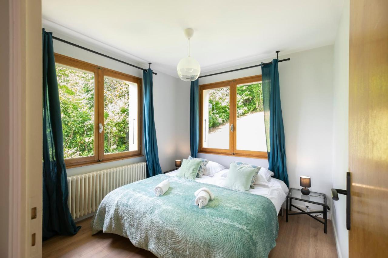 Apartamento T4 Avec Vue Imprenable Sur Le Lac D'Annecy Veyrier-du-Lac Exterior foto