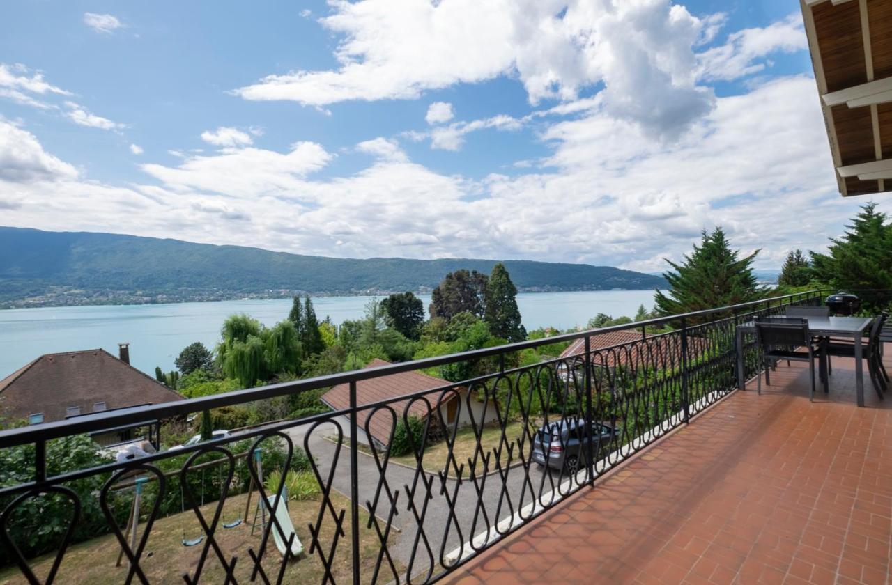Apartamento T4 Avec Vue Imprenable Sur Le Lac D'Annecy Veyrier-du-Lac Exterior foto